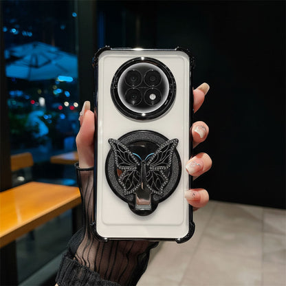 Oppo F31 Pro+ 5G Premium Butterfly Stand Airbags Case