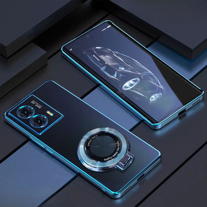 Motorola Moto G85 5G Magnifier Electroplating Case