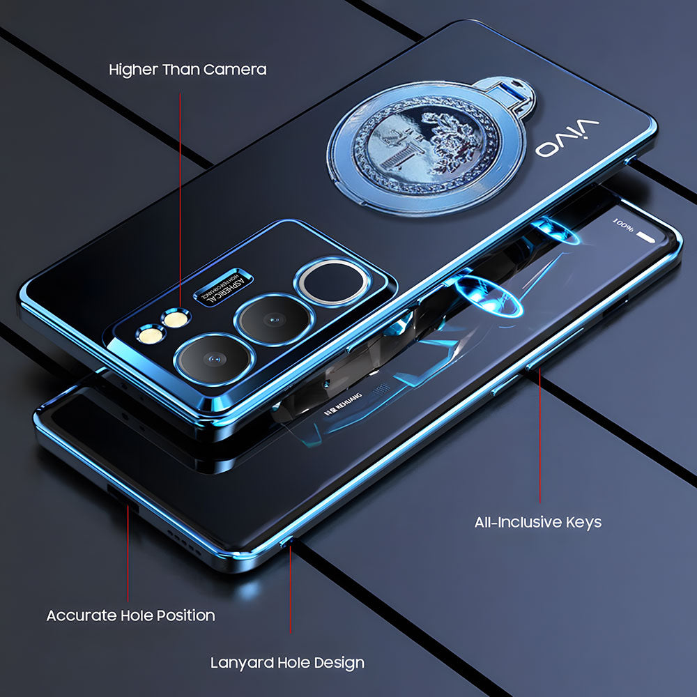Vivo Y300 5G Electroplating Billion Wheel Case