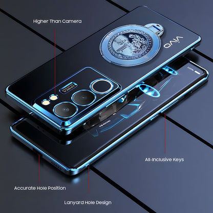 Vivo Y300 5G Electroplating Billion Wheel Case