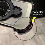 Motorola Edge 70 5G Luxury Four Corner Invincible Bracket Ring Stand Case