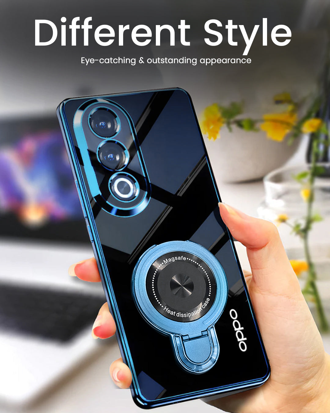 Oppo K12x 5G Invincible Electroplating Case