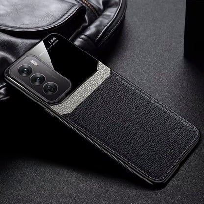 Oppo Reno12 5G Premium Leather Lens Protective Case
